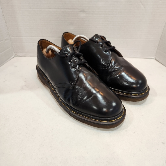 Dr. Martens Other - VTG Dr Marten Oxford 3 Eyelet Shoes Mens US 8 Leather Black MADE IN ENGL…